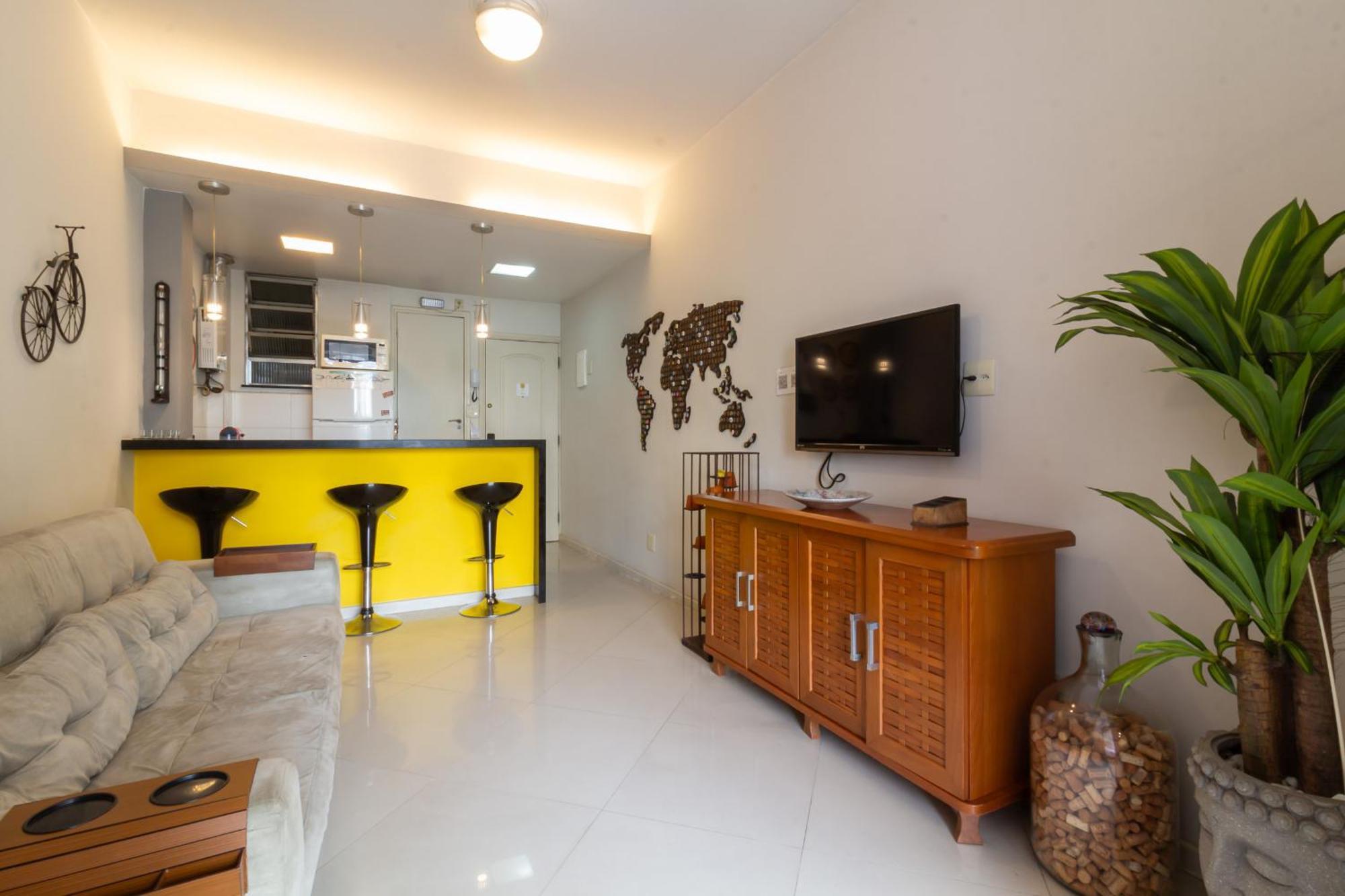 Apartment Aconchego Em Copacabana - 150m Da - Pi401 Z5