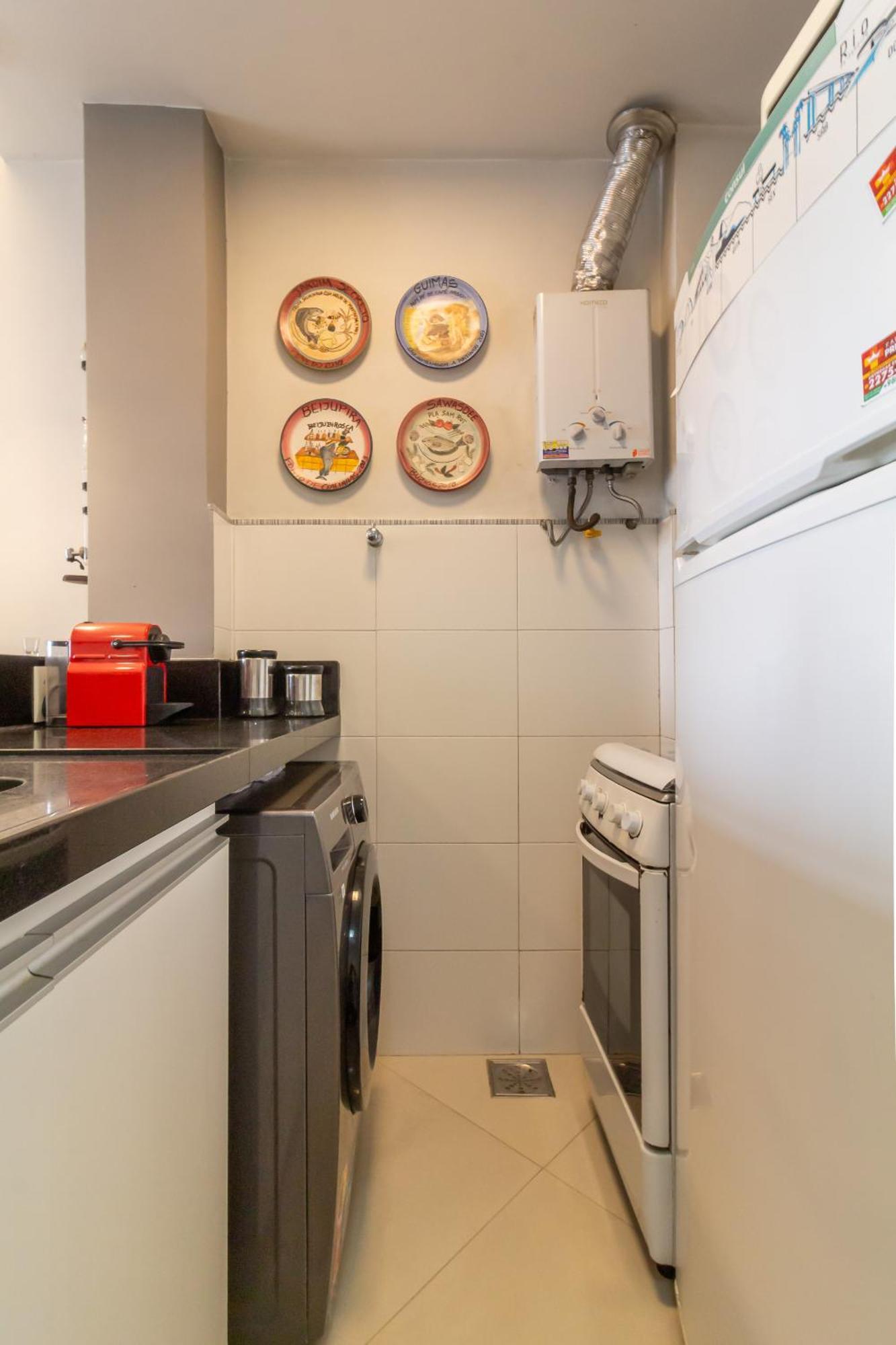 Apartment Aconchego Em Copacabana - 150m Da - Pi401 Z5 Rio de Janeiro